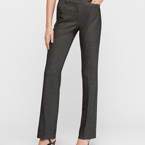 Express High Waisted Columnist Barely Boot Pants